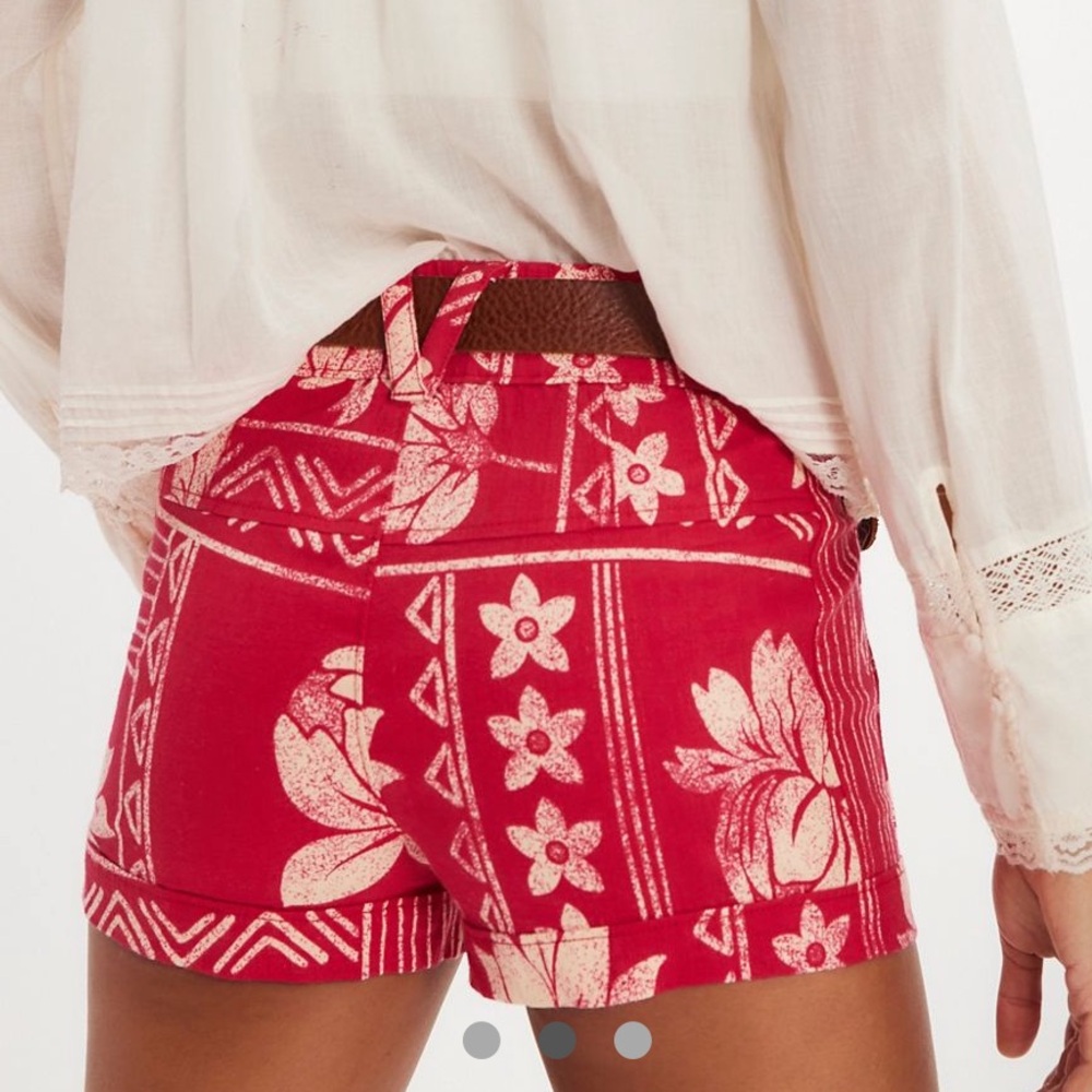 Free People Retro Printed Short - Picture 2 of 6